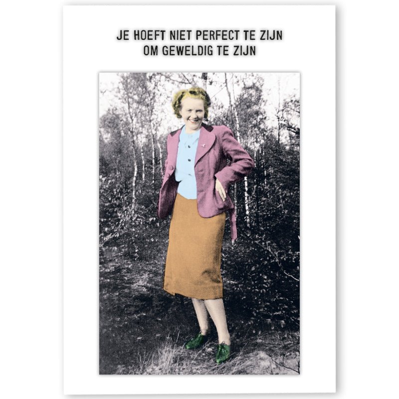 Je hoeft niet perfect te zijn om geweldig te zijn - Catch Utrecht