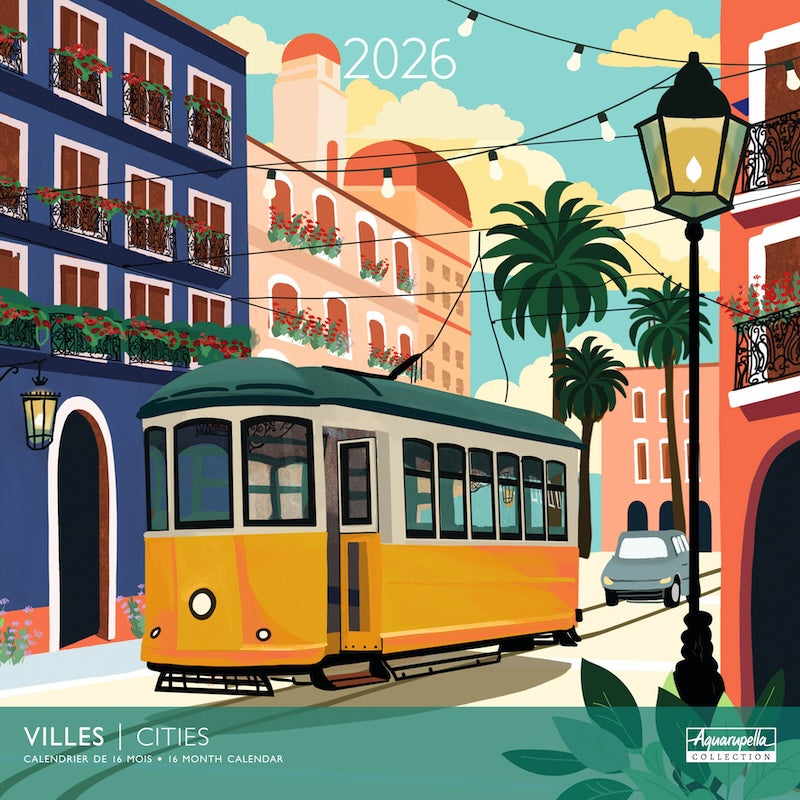Cities - Jaarkalender 2026