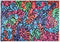 Een menigte in verschillende posities- Keith Haring postkaart - Catch Utrecht
