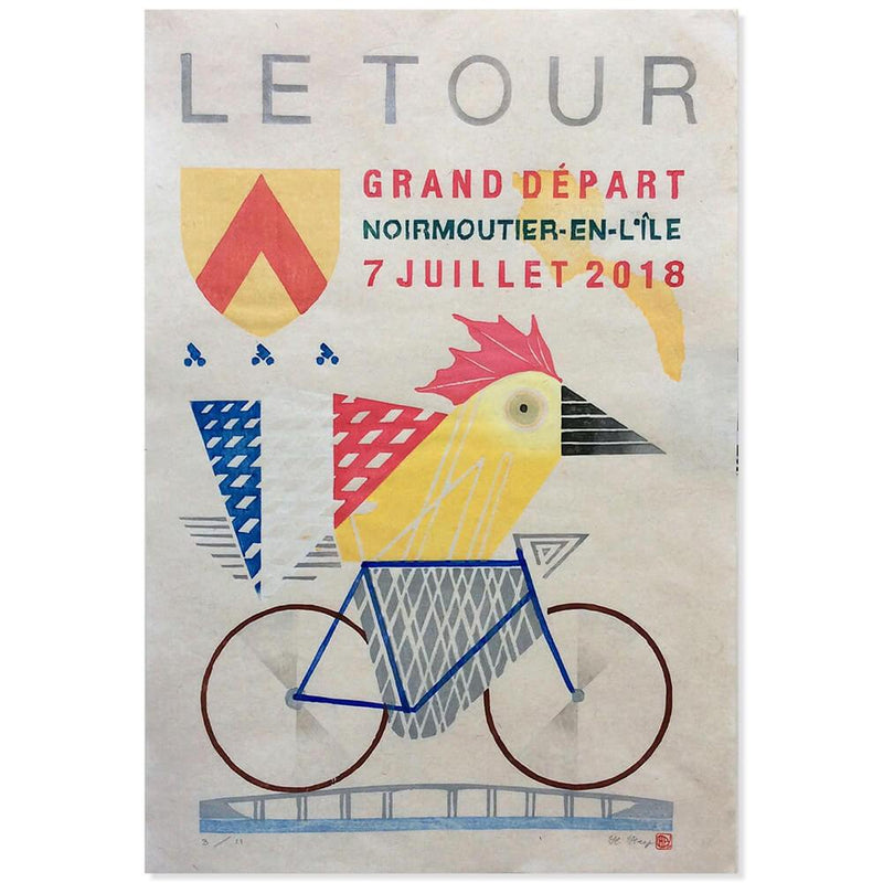 Grand Départ, Noirmoutier-en-l'Île - 2018 (gele trui) - Catch Utrecht